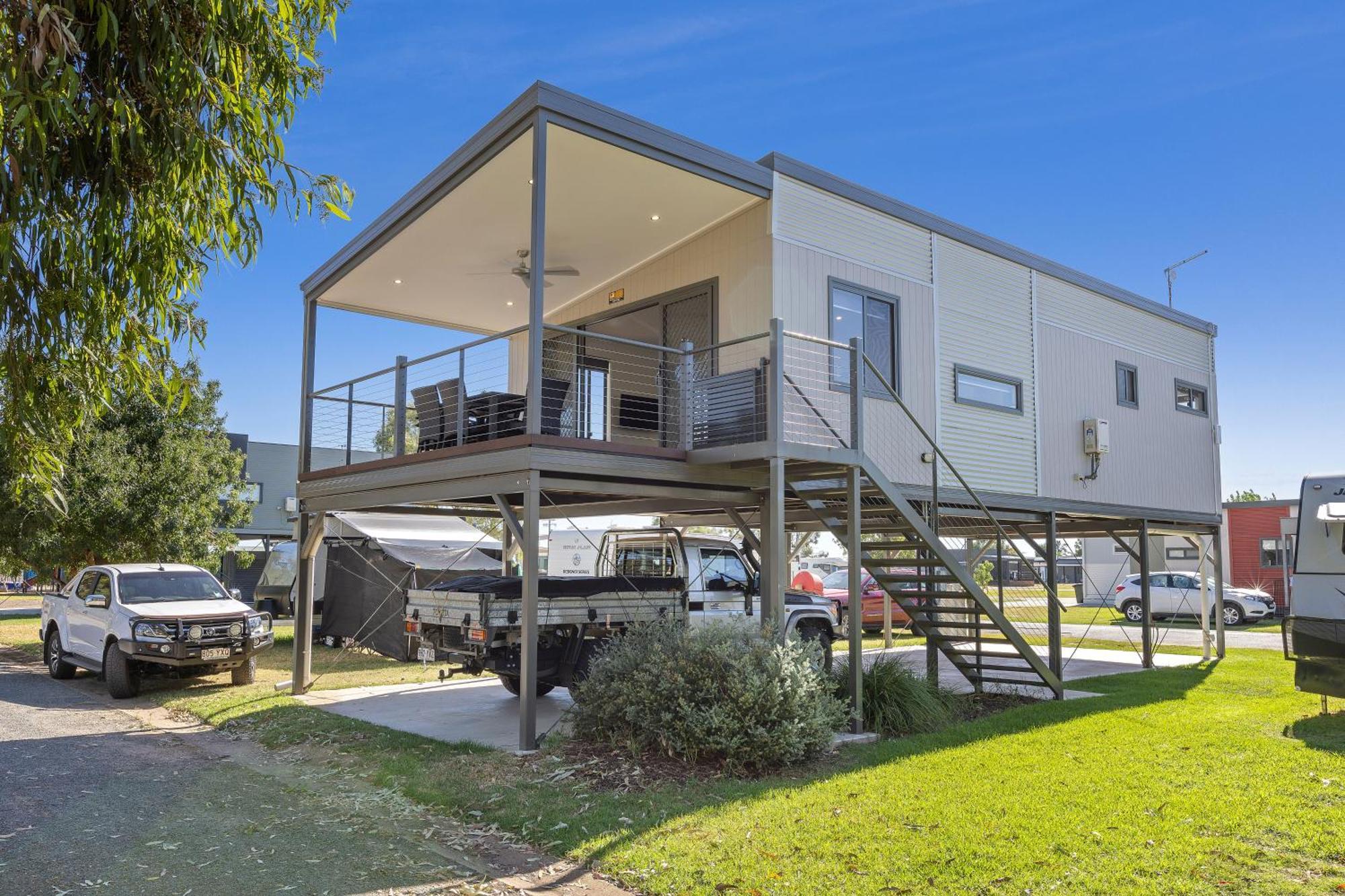 Tasman Holiday Parks - Lake Mulwala Exteriör bild